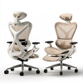 Fauteuil de bureau ergonomique aux lignes épurées, coloris gris