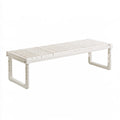 Organiseur de rangement en plastique, coloris blanc